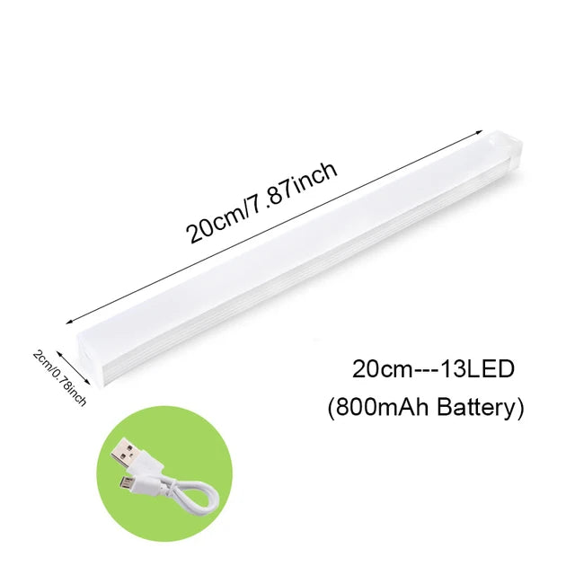1pc Motion Sensor Light Wireless Led Night Light Magnetic Rechargeable  Night Lamp For Bedroom Kitchen Lighting Cabinet Staircase For Outdoor  Camping Hiking, Don't Miss These Great Deals